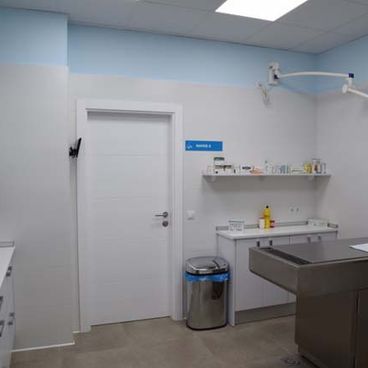 Clínica Veterinaria Campoamor interior de consultorio